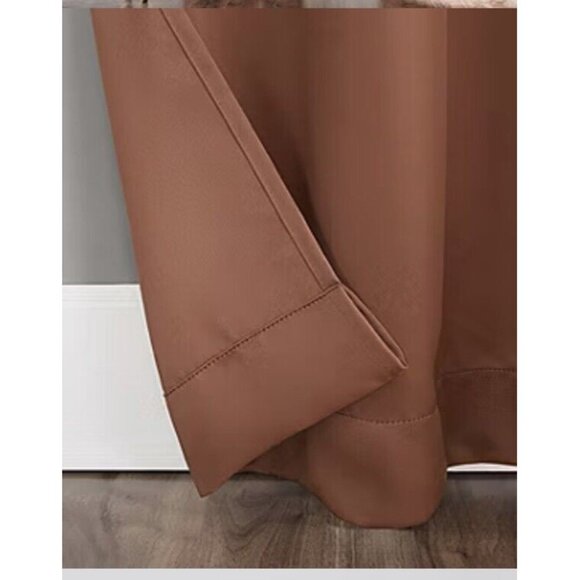 Sun Zero Easton Energy Saving Blackout Rod Pocket Curtain Panel 40" x 95 - Picture 2 of 5